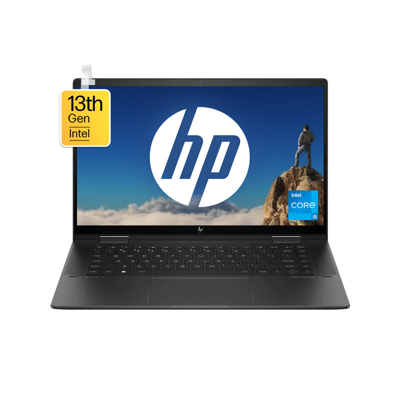 Picture of HP Envy x360 - 13th Gen Intel Core i5-1335U, 15-fe0028TU 15.6"  Thin & Light Laptop (16GB/ 512GB SSD/  Full HD Display/ Windows 11 Home/ MS Office/ 1Year Warranty/ Nightfall Black/ 1.77kg)